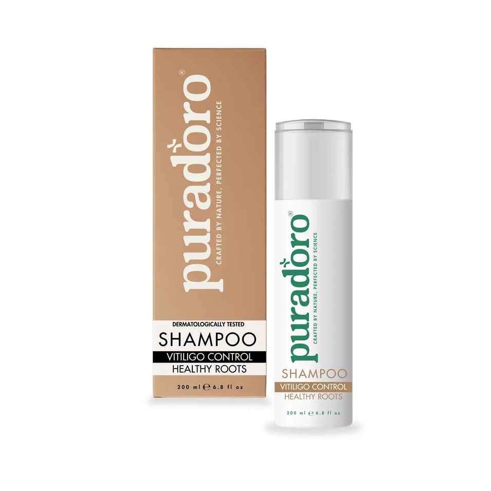 vitiligo shampoo Schampo för Vitiligo & Friska Hårsäckar – Skonsam vård av hårbotten, näringsrik för hårsäckarna 200ml - Bild 1