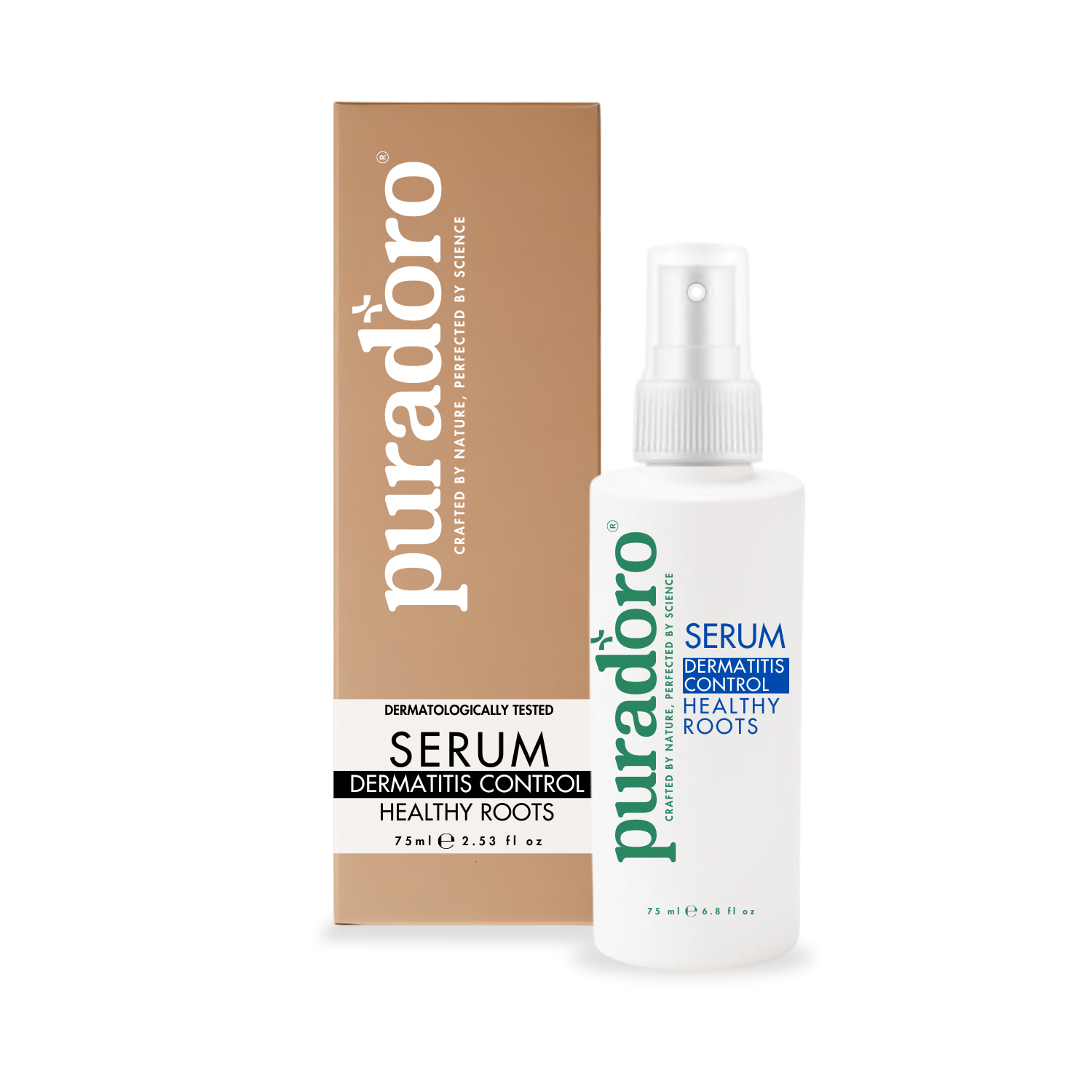 dermatitis serum Hårserum för Seborrheic Dermatitis & Friska Hårfolliklar – Lugnande för klåda, rodnad och torrhet 75ml - Bild 1