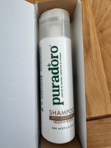 Schampo för Vitiligo & Friska Hårsäckar – Skonsam vård av hårbotten, näringsrik för hårsäckarna 200ml photo review