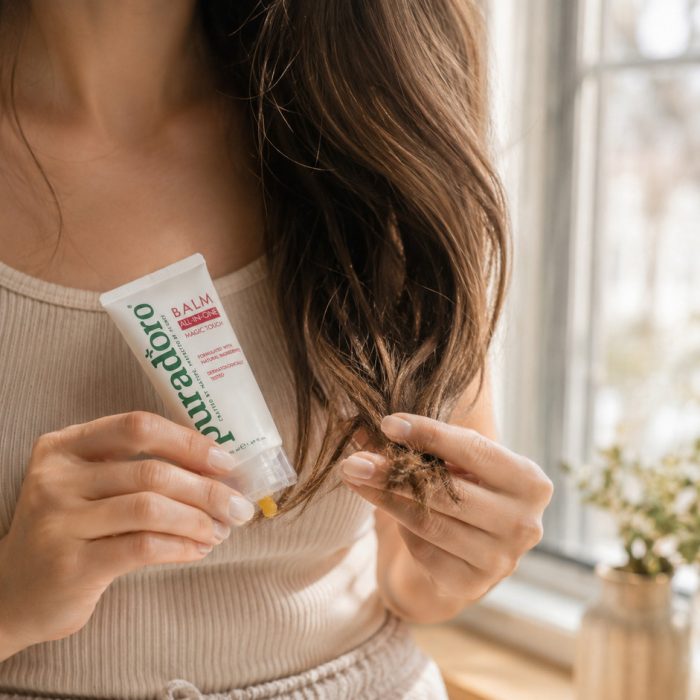 Balsam Magic Touch All-In-One – Multifunktionell vård för hud, hår och läppar 50ml - Bild 6